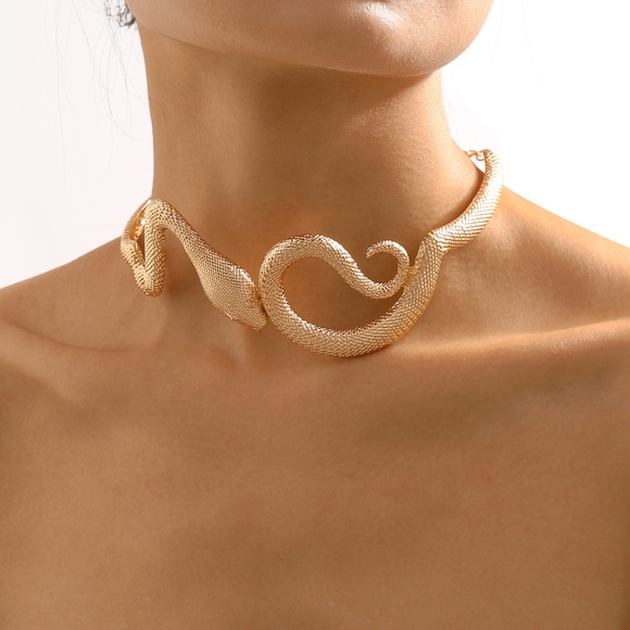 Snake Wrap Choker - Picture 8 of 9